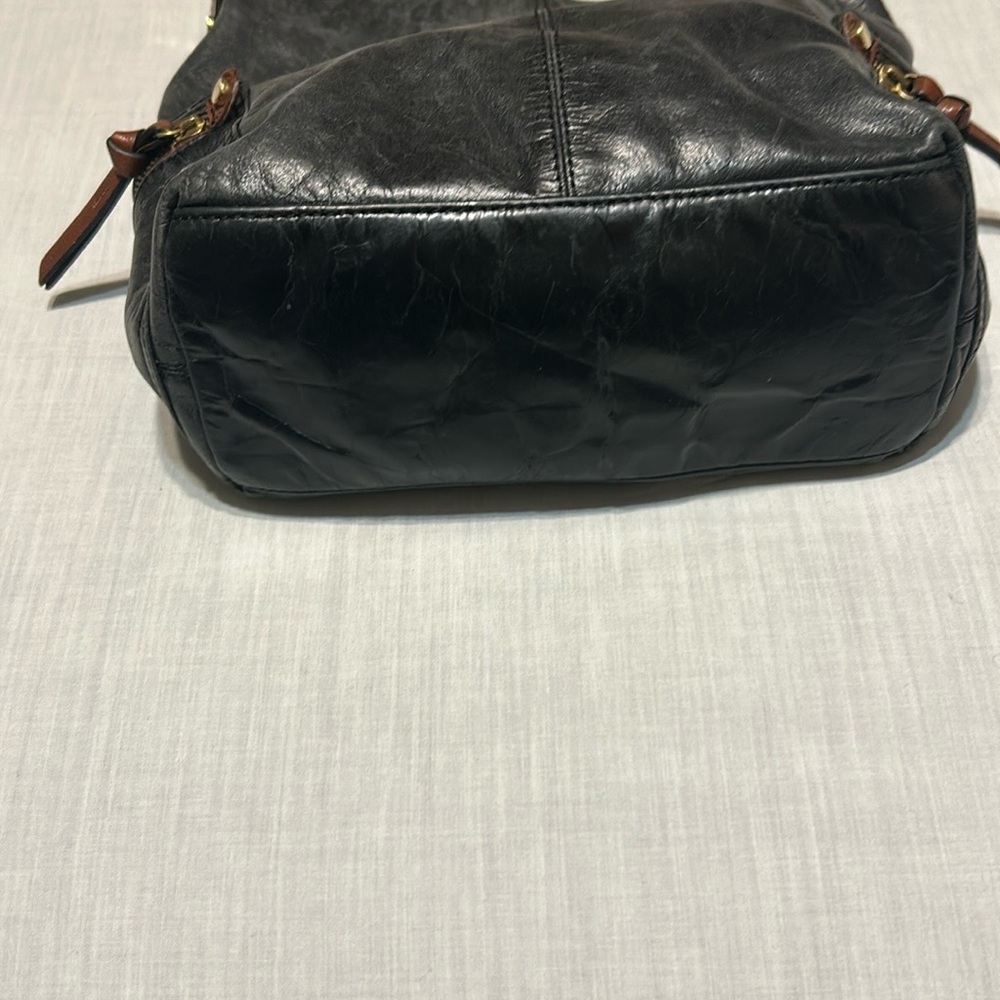 TANO Black Leather Women’s Bag - Picture 3 of 12